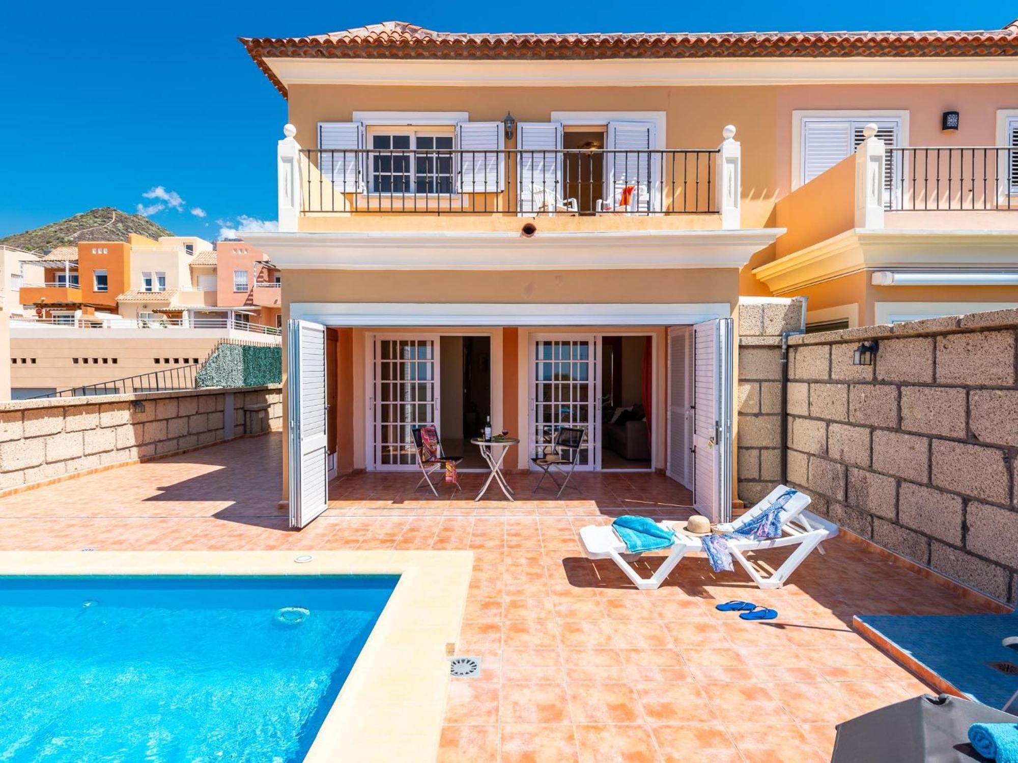 Incredible Villa Fuente, Ocean View, Heated Pool! Costa Adeje  Buitenkant foto